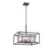 Designers Fountain Linares 60 Watt 4 Light Vintage Bronze Pendant with Crystal Prisms Shade 87431-VB - alternate 1
